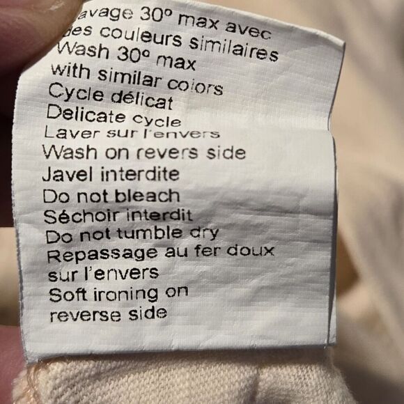 LOUISE LOUISE BE HAPPY BE HIPPIE SHIRT 12YEARS GIRLS 100%‎ COTTON PEACH COLOR - Picture 6 of 6